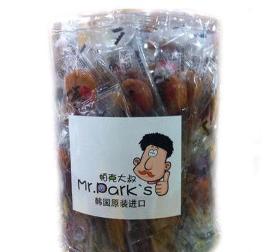 【韓國帕克大叔麥芽糖棒棒糖果 純正手工 糖果100支*6桶/箱】價格_廠家_圖片 -