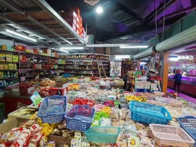 (轉讓) (專業轉店找店)霞山銀地上悅廣場負一層市場五洲食品商行轉讓